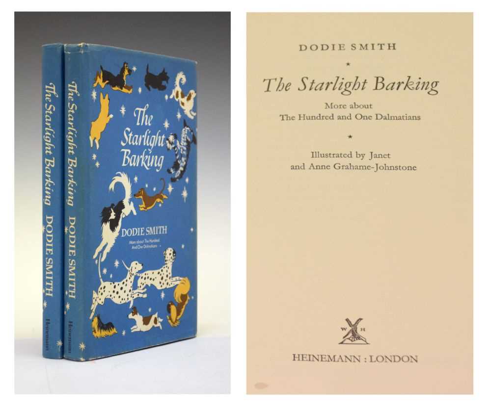 Lot 136 - Books - Smith, Dodie (1896-1990) - The Starlight Barking 1967, signed and letter