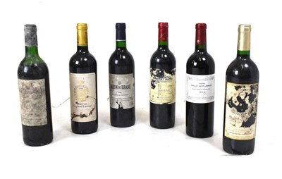 Lot 430 - Six bottles of French red wine