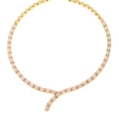 Lot 43 - Opal necklace