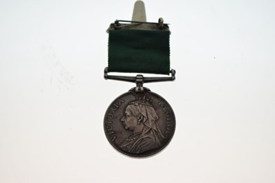 Lot 220 - Victorian Volunteer Forces medal awarded to Serg. G. Taplen. H- Carbineers Yeomanry