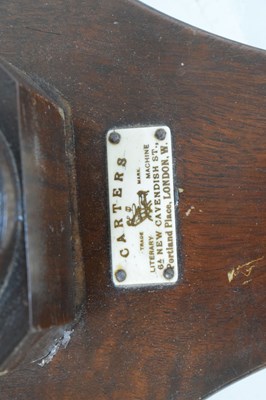 Lot 545 - Carters patent mahogany bed table