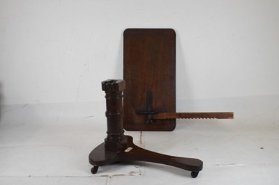 Lot 545 - Carters patent mahogany bed table