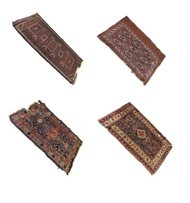 Lot 457 - Persian rug, together with three other rugs (4)