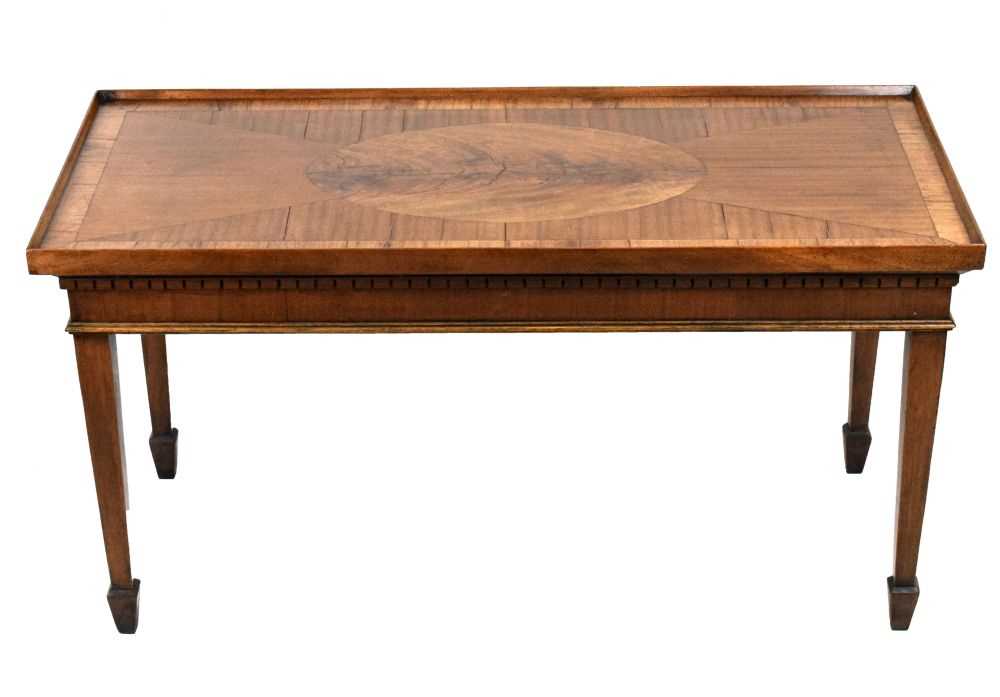 Lot 563 - Reproduction coffee table