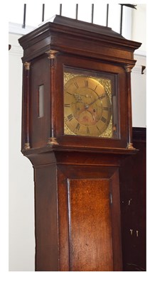 Lot 404 - George Smith, Beaminster long case clock with brass dial