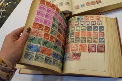 Lot 133 - Century album of GB and World stamps to include penny black etc