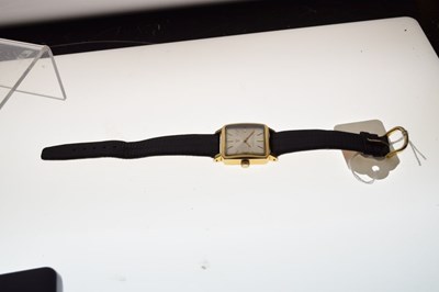 Lot 89 - Girard-Perregaux - Gentleman's Gyromatic gold-plated wristwatch