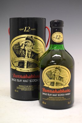 Lot 454 - Bottle of Bannahabhain 12 Year Old single malt Scotch whisky