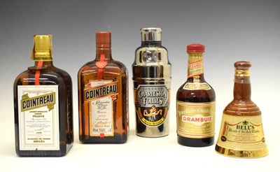 Lot 439 - Quantity of spirits etc to include Bells, Drambuie, Cointreau, etc