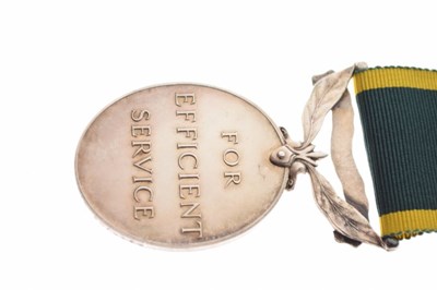 Lot 275 - George VI Efficiency Medal