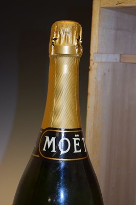 Gilded Liquor Bottles : Moet and Chandon Jeroboam Champagne