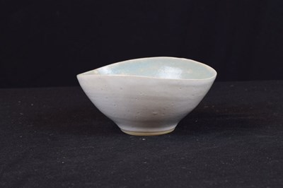 Lot 477 - Dame Lucie Rie eliptical bowl