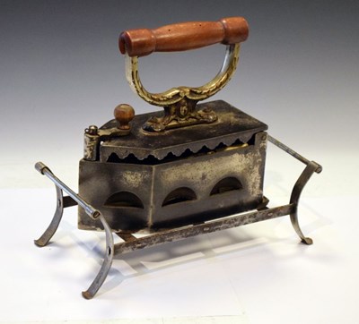 Lot 171 - 19th Century charcoal iron