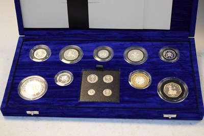Lot 118 - Royal Mint 'The United Kingdom Millennium Silver Collection' silver proof coin set