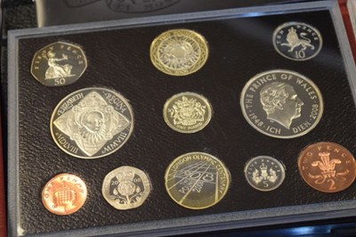 Lot 120 - Thirteen Royal Mint year proof coin sets