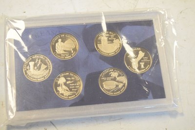 Lot 119 - Quantity of silver proof coins/medallions commemorating the Queen Mother, etc.