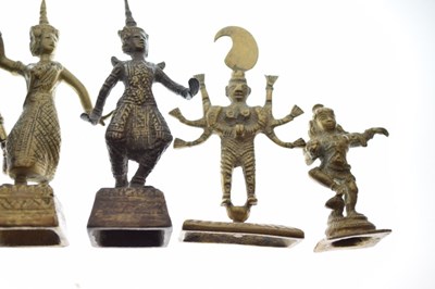 Lot 208 - Group of seven South East Asian figures