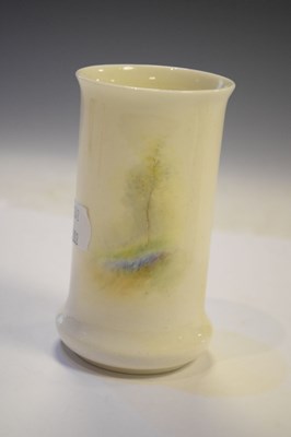 Lot 297 - Royal Worcester Ernest Barker sheep vase