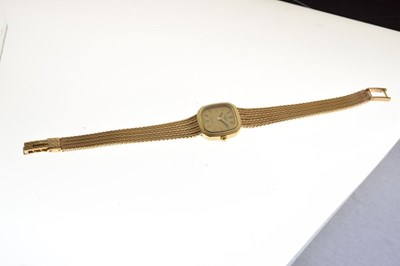 Lot 94 - Longines - Lady's 9ct gold wristwatch