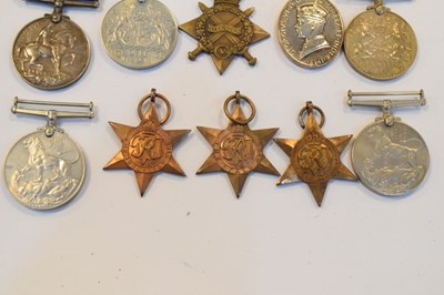 Lot 219 - First & Second World War Medal, together with others