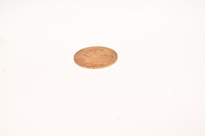 Lot 112 - Gold coin - George V half sovereign, 1914