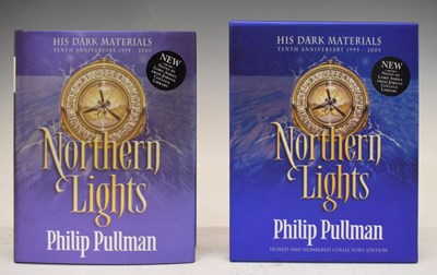 Lot 154 - Books - Philip Pullman 10th Anniversary signed His Dark Materials, plus Northern Lights (2)