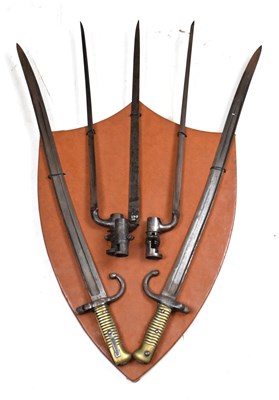 Lot 228 - Collection of bayonets