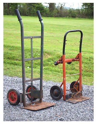 Lot 656 - Two sack trucks