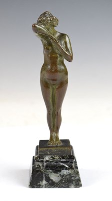 Lot 187 - After Louis Betti, bronze figure of Phryne