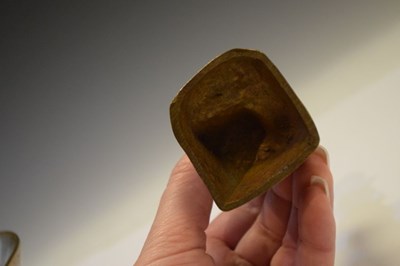 Lot 464 - Bronze figure of girl with school bag and book signed "Kirchner"