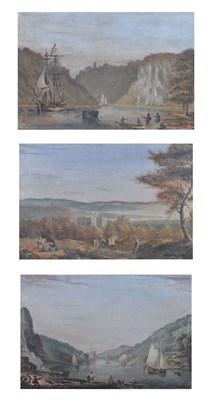 Lot 334 - Nicholas Pocock (1740-1821) - Three aquatints - Bristol scenes