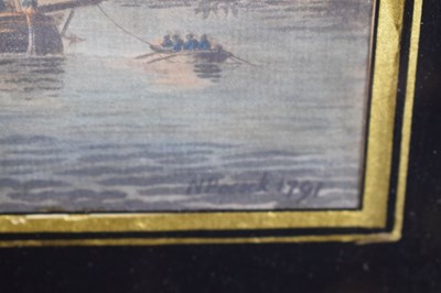 Lot 546 - Nicholas Pocock (1740-1821) - Two aquatints of Bristol