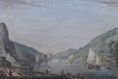Lot 546 - Nicholas Pocock (1740-1821) - Two aquatints of Bristol