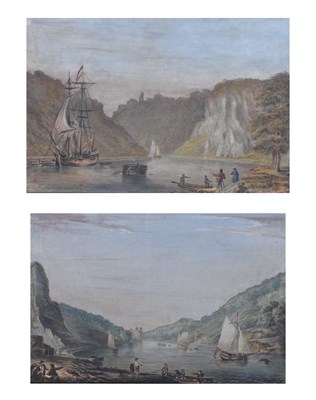 Lot 546 - Nicholas Pocock (1740-1821) - Two aquatints of Bristol