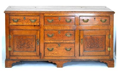 Lot 688 - 19th Century oak dresser base