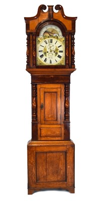 Lot 446 - John Jones Pwllheli longcase clock