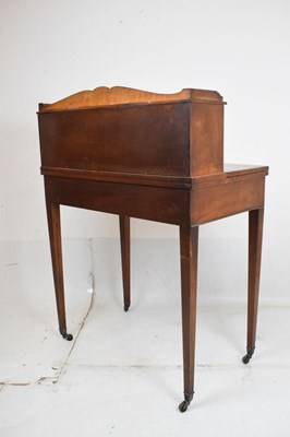 Lot 476 - Early 20th Century lady's satinwood 'bonheur du jour' writing desk