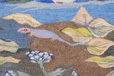 Lot 449 - Tapestry hanging of gulls, Mohamed Mousa Ramses Wissa Wassef Art Centre