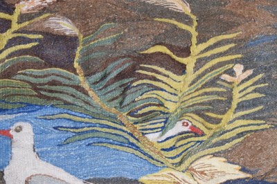 Lot 449 - Tapestry hanging of gulls, Mohamed Mousa Ramses Wissa Wassef Art Centre