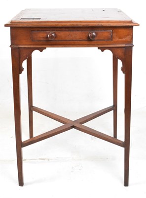 Lot 517 - Early 19th Century inlaid walnut games table