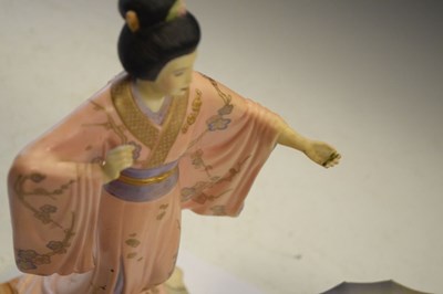 Lot 294 - Franklin Mint porcelain figure modelled as Yoshiko, designed by Manabu Saito, boxed