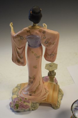 Lot 294 - Franklin Mint porcelain figure modelled as Yoshiko, designed by Manabu Saito, boxed