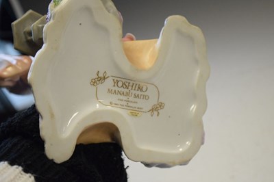 Lot 294 - Franklin Mint porcelain figure modelled as Yoshiko, designed by Manabu Saito, boxed