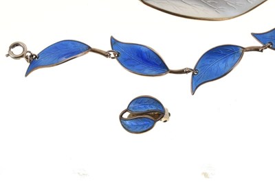 Lot 43 - Collection of Scandinavian silver jewellery comprising Askel Holmsen and David Andersen