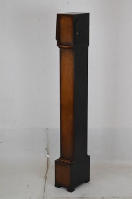 Lot 402 - Art-Deco grandmother clock the dial marked Garrard / Pleasance & Harper, Bristol