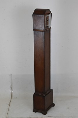 Lot 399 - Oak cased 'Enfield' grandmother clock