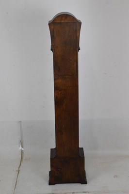 Lot 399 - Oak cased 'Enfield' grandmother clock