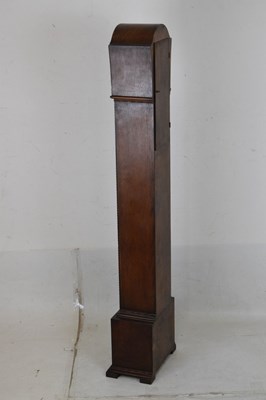 Lot 399 - Oak cased 'Enfield' grandmother clock