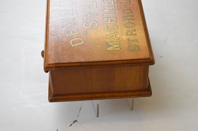 Lot 218 - Advertising - Sewing thread box