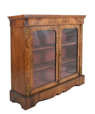 Lot 552 - Late 19th Century walnut side cabinet